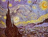 The Starry Night Saint-Remy by Vincent van Gogh